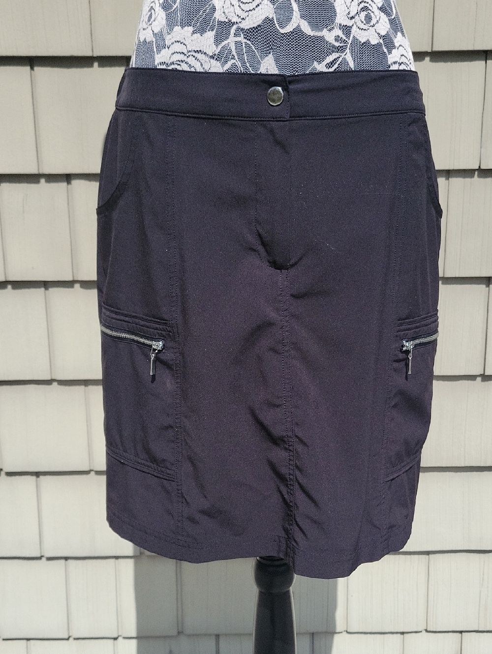 Zenergy by Chico's Black Skort